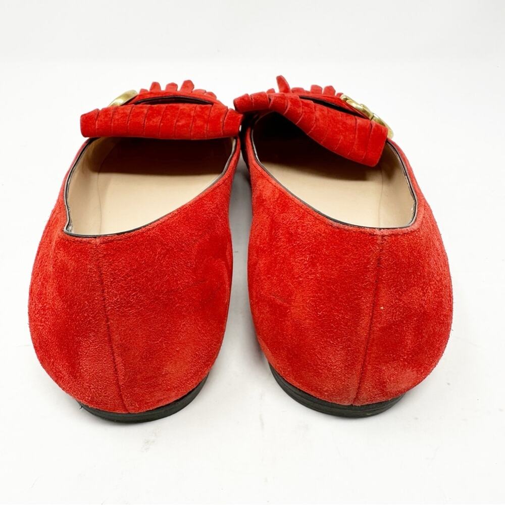 Gucci GG Marmont Fringe Loafer Slip On Flats Womens Size EU 36 - Picture 4 of 11